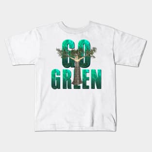 Go Green Kids T-Shirt